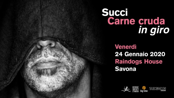 Succi - Carne cruda in giro - in concerto al Raindogs house, Savona  - Il video di “Algoritmo